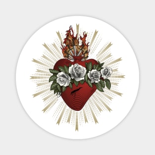 Immaculate Heart of Virgin Mary Magnet